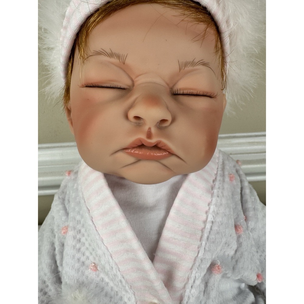 Kimberli H Durden Reborn Baby Doll AEL 2005 Red Hair Ginger Pouty Face 6861 - Picture 4 of 6
